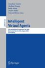 Image for Intelligent Virtual Agents