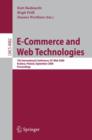 Image for E-Commerce and Web Technologies