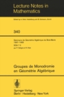 Image for Groupes De Monodromie En Geometrie Algebrique: Seminaire De Geometrie Algebrique Du Bois-marie 1967-1969 (Sga 7 Ii).