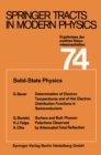 Image for Solid-state Physics: Ergebnisse Der Exakten Naturwissenschaften