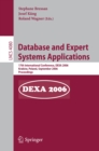 Image for Database and expert systems applications: 17th international conference, DEXA 2006, Krakow, Poland September 4-8, 2006 : proceedings : 4080