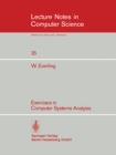 Image for Exercises in Computer Systems Analysis