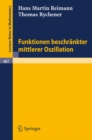 Image for Funktionen beschrankter mittlerer Oszillation