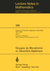 Image for Groupes De Monodromie En Geometrie Algebrique: Seminaire De Geometrie Algebrique Du Bois-marie 1967-1969. (Sga 7 I).