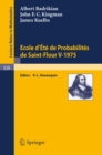 Image for Ecole d&#39;Ete de Probabilites de Saint-Flour V, 1975