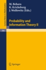 Image for Probability and Information Theory II