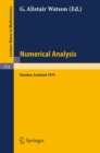 Image for Numerical Analysis: Proceedings of the 8th Biennial Conference Held at Dundee, Scotland, June 26-29, 1979