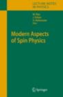 Image for Modern aspects of spin physics