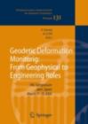Image for Geodetic deformation monitoring: from geophysical to engineering roles : IAG Symposium, Jaen, Spain, March 17-19 2005