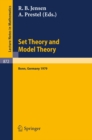 Image for Set Theory and Model Theory: Proceedings of an Informal Symposium Held at Bonn, June 1-3, 1979