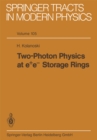 Image for Two-photon Physics at E+ E- Storage Rings
