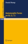 Image for Automorphic Forms on GL (3,TR)