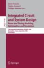 Image for Integrated Circuit and System Design. Power and Timing Modeling, Optimization and Simulation : 16th International Workshop, PATMOS 2006, Montpellier, France, September 13-15, 2006, Proceedings