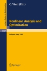 Image for Nonlinear Analysis and Optimization: Proceedings of the International Conference held in Bologna, Italy, May 3-7, 1982 : 1107