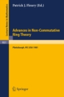 Image for Advances in Non-Commutative Ring Theory: Proceedings of the Twelfth George H. Hudson Symposium, Held at Plattsburgh, U.S.A., April 23-25, 1981
