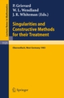 Image for Singularities and Constructive Methods for Their Treatment: Proceedings of the Conference Held in Oberwolfach, West Germany, November 20-26, 1983 : 1121