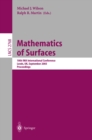 Image for Mathematics of Surfaces: 10th IMA International Conference, Leeds, UK, September 15-17, 2003, Proceedings