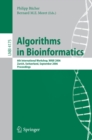 Image for Algorithms in bioinformatics: 6th international workshop, WABI 2006, Zurich, Switerland September 11-13 2006 : proceedings : 4175