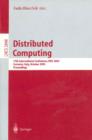 Image for Distributed computing: 17th international conference, DISC 2003, Sorrento, Italy, October 1-3, 2003 : proceedings : 2848
