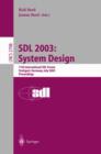 Image for SDL 2003: System Design