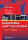 Image for Baukonstruktion - Vom Prinzip Zum Detail : Band 1 Grundlagen