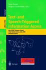 Image for Text- and Speech-Triggered Information Access