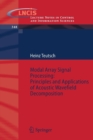 Image for Modal Array Signal Processing: Principles and Applications of Acoustic Wavefield Decomposition