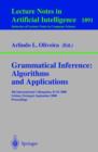 Image for Grammatical Inference: Algorithms and Applications : 5th International Colloquium, ICGI 2000, Lisbon, Portugal, September 11-13, 2000 Proceedings