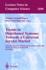 Image for Trends in Distributed Systems: Towards a Universal Service Market