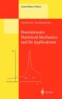 Image for Nonextensive Statistical Mechanics and Its Applications
