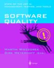 Image for Software Quality : State of the Art in Management, Testing, and Tools