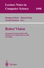 Image for Robot Vision : International Workshop RobVis 2001 Auckland, New Zealand, February 16-18, 2001 Proceedings