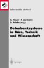Image for Datenbanksysteme in Buro, Technik und Wissenschaft : 9. GI-Fachtagung Oldenburg, 7.-9. Marz 2001