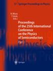 Image for Proceedings of the 25th International Conference on the Physics of Semiconductors Part I