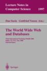 Image for The World Wide Web and Databases : Third International Workshop WebDB2000, Dallas, TX, USA, May 18-19, 2000. Selected Papers