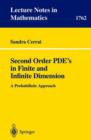 Image for Second Order PDE&#39;s in Finite and Infinite Dimension