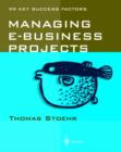 Image for Managing e-business Projects