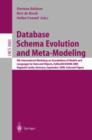 Image for Database Schema Evolution and Meta-Modeling