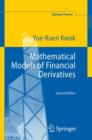 Image for Mathematical models of financial derivatives