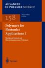 Image for Polymers for Photonics Applications I