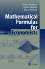 Image for Mathematical Formulas for Economists