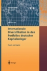 Image for Internationale Diversifikation in den Portfolios deutscher Kapitalanleger : Theorie und Empirie