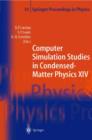Image for Computer Simulation Studies in Condensed-matter Physics : Proceedings of the Fourteenth Workshop, Athens, GA, USA