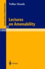 Image for Lectures on Amenability