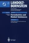 Image for Ferroelectrics and related substances.Subvolume A,: Oxides