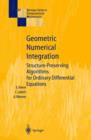 Image for Geometric numerical integration  : structure-preserving algorithms for ordinary differential equations