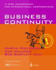 Image for Business continuity  : IT risk management for international corporations