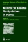 Image for Testing for Genetic Manipulation in Plants