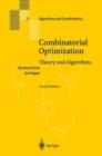Image for Combinatorial Optimization : Theory and Algorithms