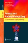Image for Formal and Natural Computing : Essays Dedicated to Grzegorz Rozenberg